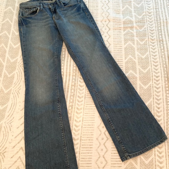 Banana Republic Throwback Button Pocket Low Rise Jeans Sz 25/0S - Picture 2 of 8